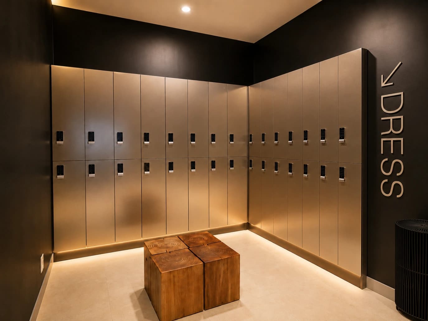 Luxury Change Rooms